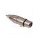 ADATTATORE XLR 3 POLI FEMINA / RCA MASCHIO AT510