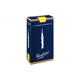 ANCE VANDOREN TRADIZIONAL BLU SAX SOPRANO N° 2  2,5  3  3,5 IN CONFEZIONE DA DIECI