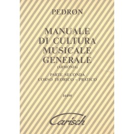 PEDRON MANUALE DI CULTURA MUSICALE GENERALE PARTE 2