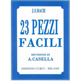 BACH 23 PEZZI FACILI PER PIANOFORTE