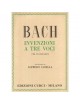 BACH INVENZIONI A TRE VOCI PER PIANOFORTE