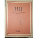 BACH SUITE FRANCESI PER PIANOFORTE  ED RICORDI