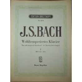 BACH WOLTEMPERIERTES KLAVIER BAND 1