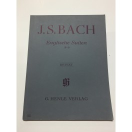 BACH ENGLISH SUITEN 4-6 URTEX PRE PIANOFORTE