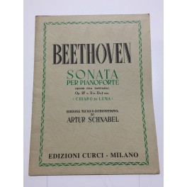 BEETHOVEN SONATA PER PIANO OP 27 N° 2 