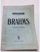 BRAHMS VALZER OP 52  PER PIANOFORTE 