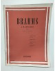 BRAHMS DUE RAPSODIE OP 79 PER PIANOFORTE
