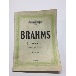 BRAHMS PHANTASIEN CAPRICCI E INTERMEZZI OP 116