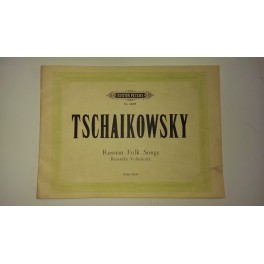 CIAIKOVSKI CANZONI FOLK RUSSE PER PIANO