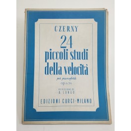 CZERNY 24 PICCOLI STUDI DELLA VELOCITA' OP 636