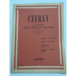 CZERNY 24 STUDI DELLA PICCOLA VELOCITA' OP 636