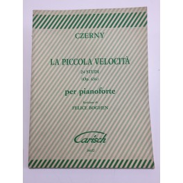 CZERNY LA PICCOLA VELOCITA' 24 STUDI OP 636