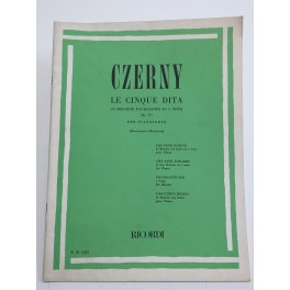 CZERNY LE CINQUE DITA  24 MELODIE OP 777