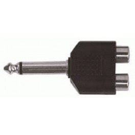 PROEL AT240 ADATTATORE 2 RCA F/ JACK 6,3 M MONO