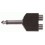 PROEL AT240 ADATTATORE 2 RCA F/ JACK 6,3 M MONO