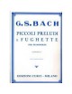 BACH PICCOLI PRELUDI E FUGHETTE ED CURCI