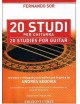 SOR 20 STUDI PER CHITARRA