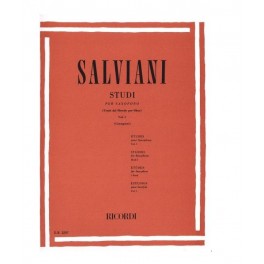 SALVIANI STUDI PER SAX VOL1