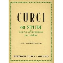 CURCI 60 STUDI PER VIOLINO
