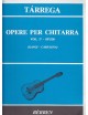 TARREGA OPERE PER CHITARRA VOL 2° STUDI 