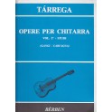 TARREGA OPERE PER CHITARRA VOL 2° STUDI 
