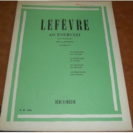 LE FEVRE 60 ESERCIZI PER CLARINETTO