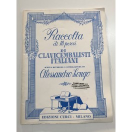 LONGO RACCOLTA DI 18 PEZZI DI CLAVICEMBALISTI ITALIANI