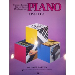 BASTIEN METODO PER PIANOFORTE LIVELLO 1 PIANO WP2011