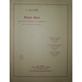 SELLNER DODICI DUETTI PER DUE SASSOFONI O DUE OBOI VOL2