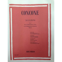 CONCONE 50 LEZIONI PER IL MEDIUM DELLA VOCE