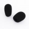 PROEL SET DI 2 SPUGNE ANTISOFFIO PER MICROFONO AD ARCHETTO WS2BK 2PZ