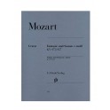MOZART FANTASIE UND SONATE C-MOLL KV475-457
