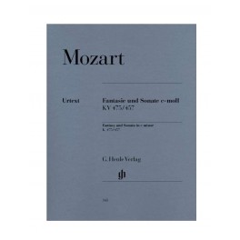 MOZART FANTASIE UND SONATE C-MOLL KV475-457