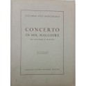 RICCARDO PICK-MANGIAGALLI CONCERTO IN SOL MAGGIORE PER PIANO E ORCHESTRA