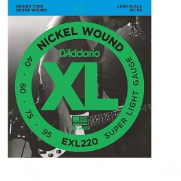 MUTA PER BASSO D'ADDARIO EXL220 040-95