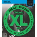MUTA PER BASSO D'ADDARIO EXL220-5 040-125