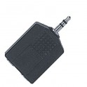 ADATTATORE PROEL JACK 3,5 MASCHIO STEREO/ 2 JACK 6,3 FEMINA MONO AT 148