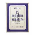 KUHLAU 12 SONATINE PER PIANOFORTE OP 20,55,59