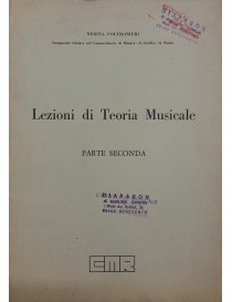 POLTRONIERI LEZIONI DI TEORIA MUSICALE PARTE SECONDA