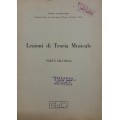 POLTRONIERI LEZIONI DI TEORIA MUSICALE PARTE SECONDA