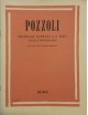 POZZOLI SOLFEGGI CANTATI A DUE VOCI