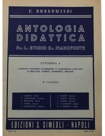 ROSSOMANDI ANTOLOGIA DIDATTICA CATEGORIA B VOL .VI