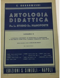 ROSSOMANDI ANTOLOGIA DIDATTICA CATEGORIA B VOL .VII
