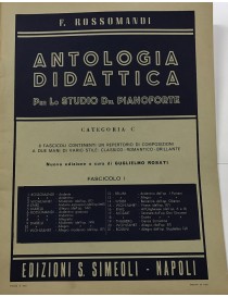 ROSSOMANDI ANTOLOGIA DIDATTICA CATEGORIA C FASCICOLO I