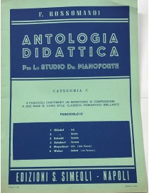 ROSSOMANDI ANTOLOGIA DIDATTICA CATEGORIA C VOL .III
