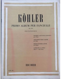 KOHLER PRIMO ALBUM PER FANCIULLI OP 210