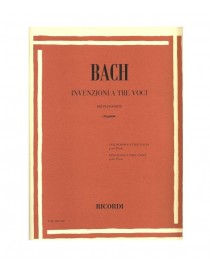 BACH INVENZIONI A TRE VOCI PER PèIANOFORTE