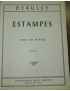 DEBUSSY ESTAMPES PER PIANOFORTE