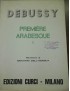 DEBUSSY PREMIER ARABESQUE PER PIANOFORTE