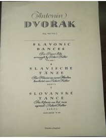 DVORAK DANZE SLAVE OP 46 VOL 1
